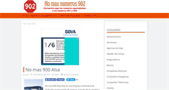 Desktop Screenshot of nomasnovecientos.net